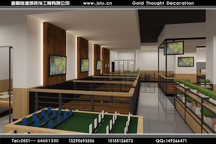 合肥網(wǎng)咖裝修設計