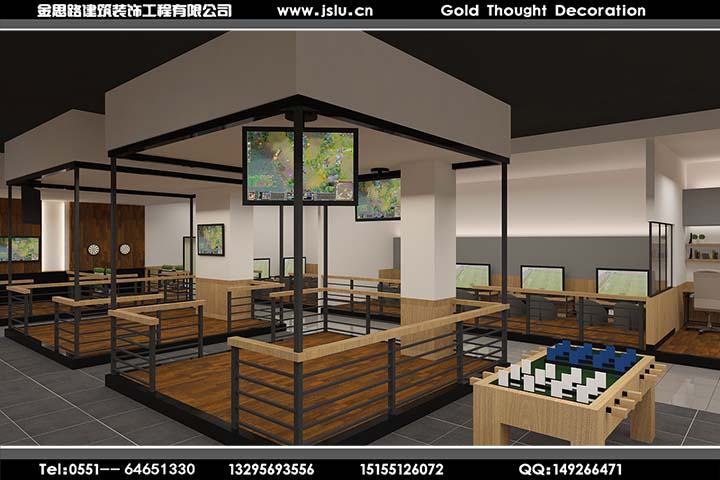 合肥網(wǎng)咖裝修設計